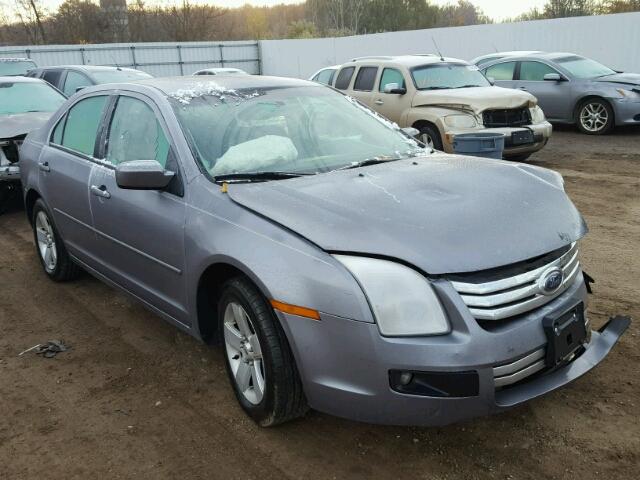 3FAHP07Z37R121172 - 2007 FORD FUSION SE GRAY photo 1