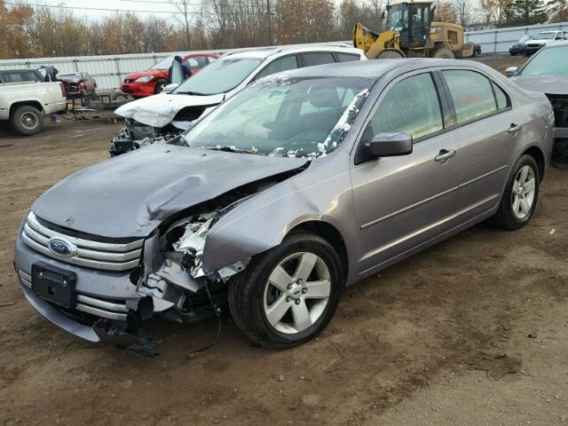 3FAHP07Z37R121172 - 2007 FORD FUSION SE GRAY photo 2