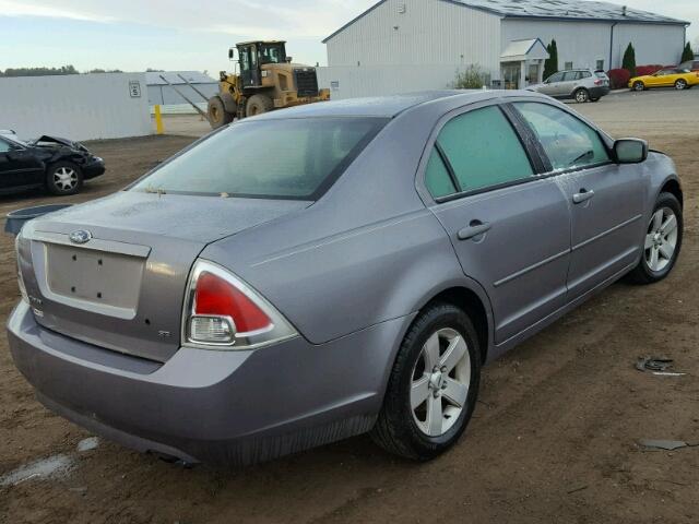 3FAHP07Z37R121172 - 2007 FORD FUSION SE GRAY photo 4