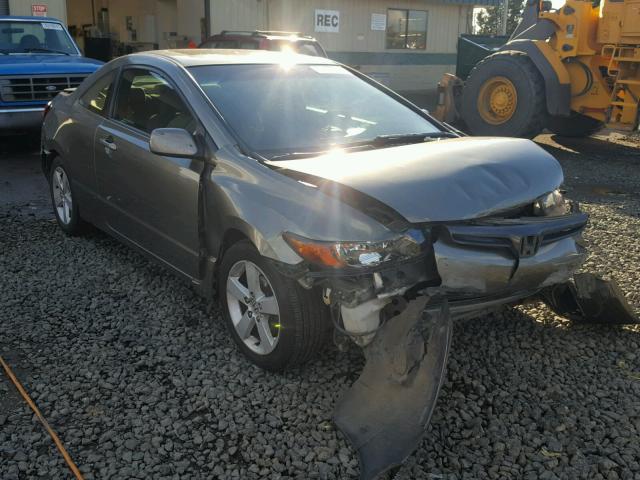 2HGFG11847H554746 - 2007 HONDA CIVIC EX GRAY photo 1