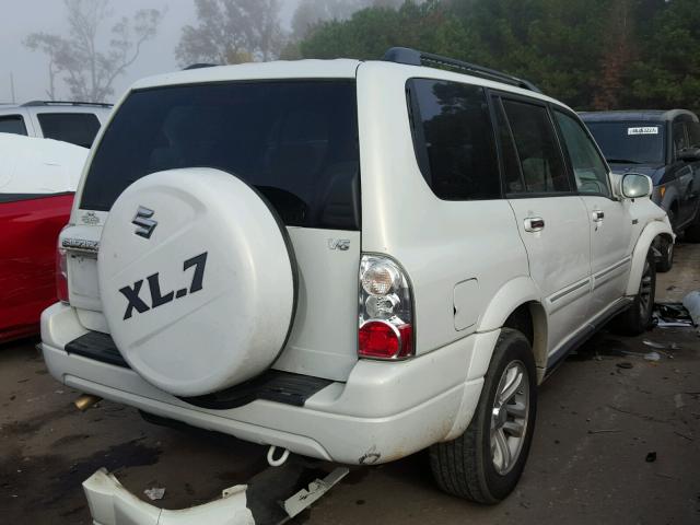 JS3TY92V354103613 - 2005 SUZUKI XL7 EX WHITE photo 4