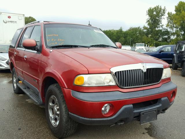 5LMPU28A9XLJ31702 - 1999 LINCOLN NAVIGATOR RED photo 1