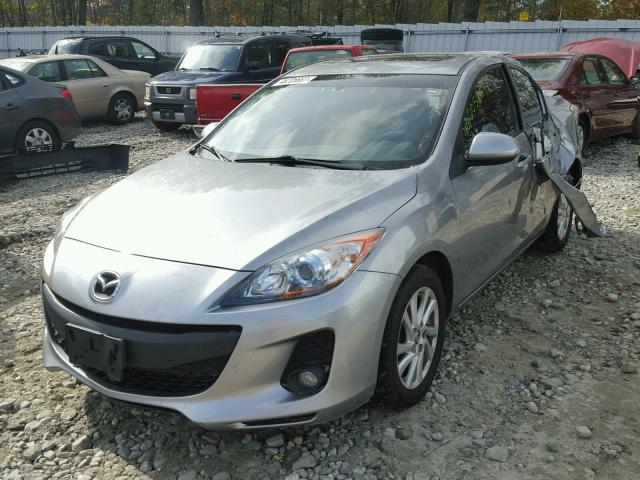 JM1BL1WP7D1810459 - 2013 MAZDA 3 I SILVER photo 2