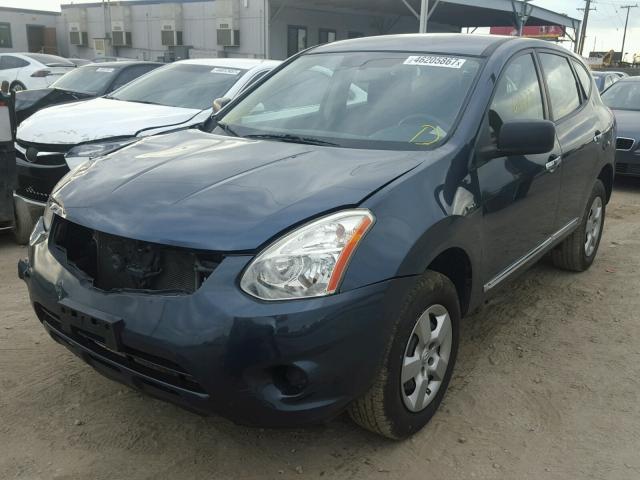 JN8AS5MT7DW527332 - 2013 NISSAN ROGUE BLUE photo 2