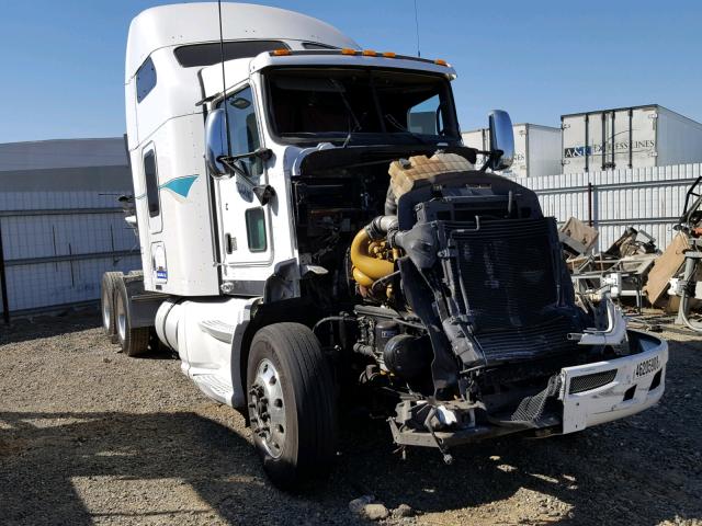 1XKADU9XX9R242257 - 2009 KENWORTH CONSTRUCTI WHITE photo 1