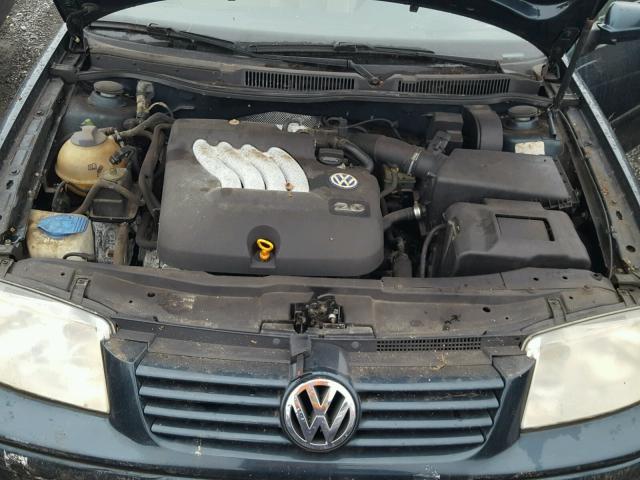 3VWSK69M22M060354 - 2002 VOLKSWAGEN JETTA GREEN photo 7