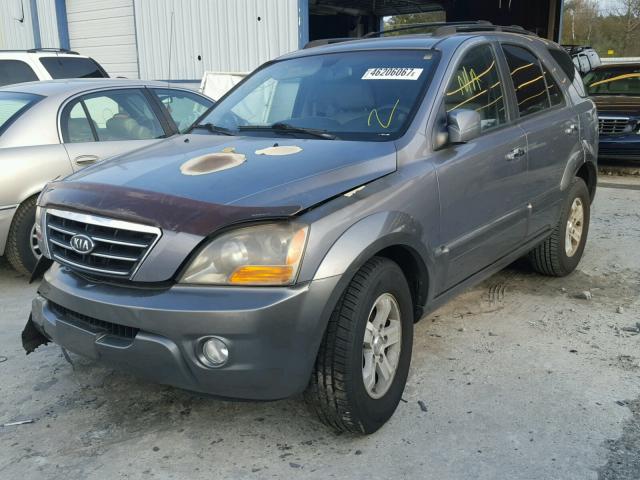 KNDJD736475669290 - 2007 KIA SORENTO EX GRAY photo 2