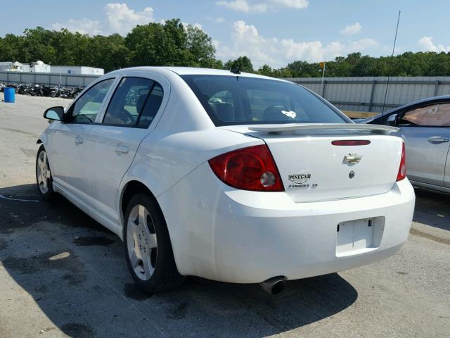 1G1AF5F56A7136749 - 2010 CHEVROLET COBALT 2LT WHITE photo 3