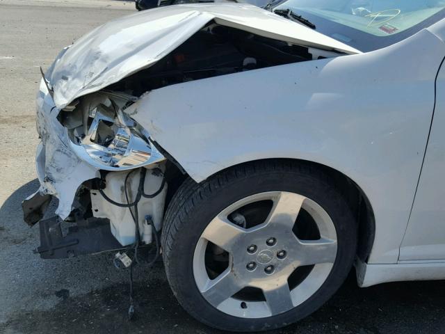 1G1AF5F56A7136749 - 2010 CHEVROLET COBALT 2LT WHITE photo 9