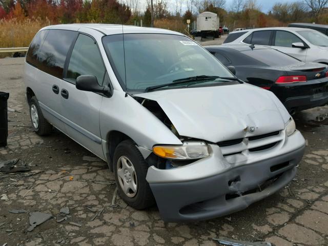 2B4GP2534YR819911 - 2000 DODGE CARAVAN SILVER photo 1