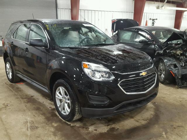 2GNFLEEK1H6247000 - 2017 CHEVROLET EQUINOX LS BLACK photo 1