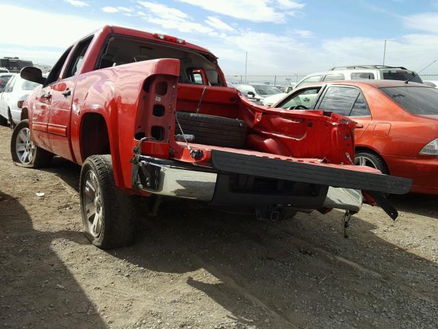 3GTEC13J97G557163 - 2007 GMC NEW SIERRA RED photo 3