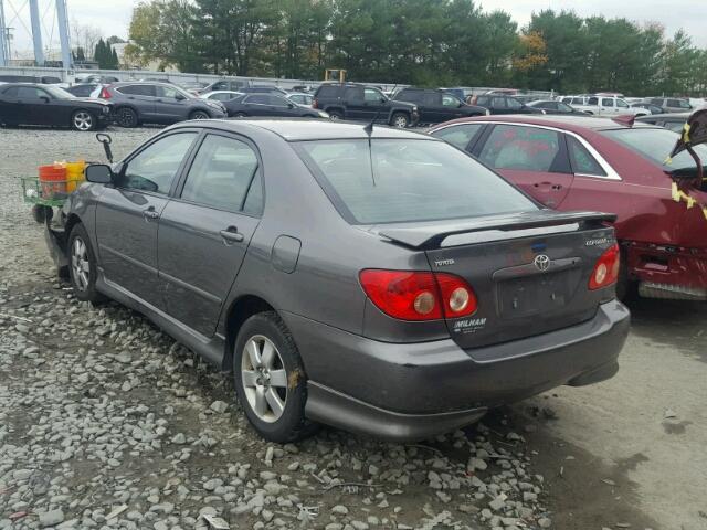 2T1BR32EX7C784518 - 2007 TOYOTA COROLLA CE GRAY photo 3