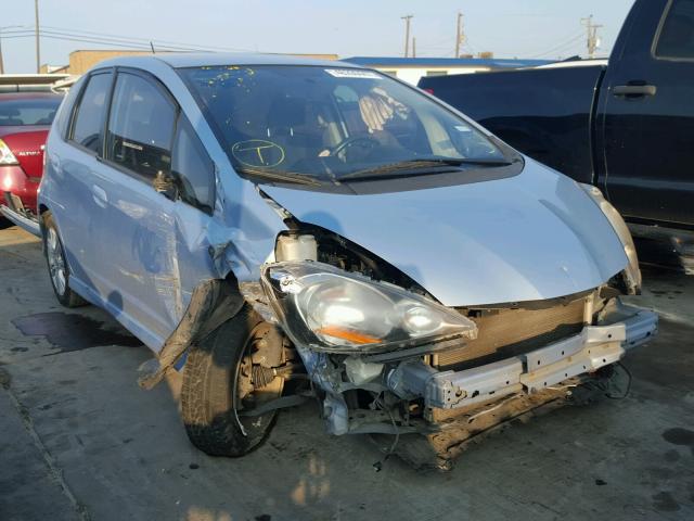 JHMGE88469S013471 - 2009 HONDA FIT SPORT BLUE photo 1