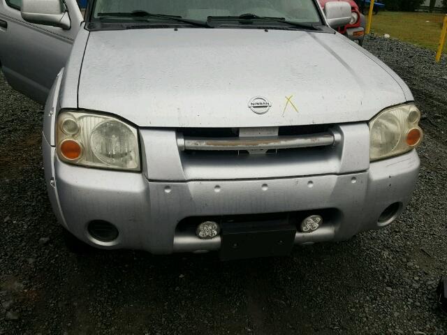 1N6ED26Y14C455492 - 2004 NISSAN FRONTIER K SILVER photo 7