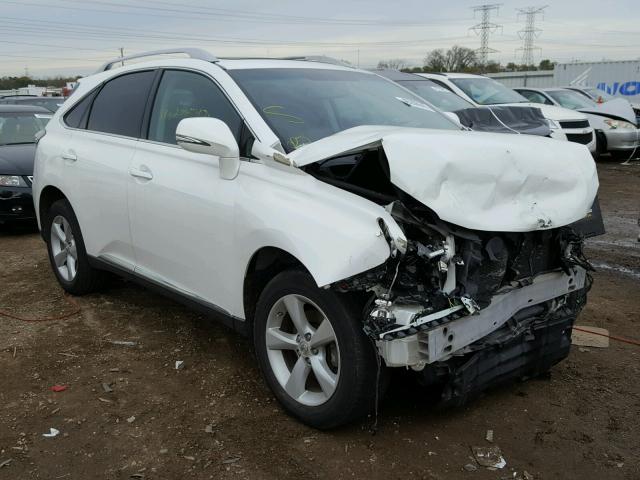 2T2BK1BA1DC155792 - 2013 LEXUS RX 350 WHITE photo 1