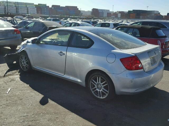 JTKDE177350009769 - 2005 TOYOTA SCION TC 银色 照片 3