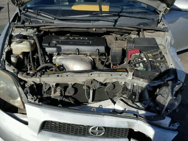 JTKDE177350009769 - 2005 TOYOTA SCION TC SILVER photo 7