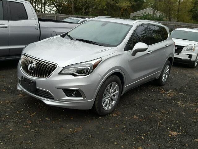 LRBFXBSA1HD048102 - 2017 BUICK ENVISION E SILVER photo 2