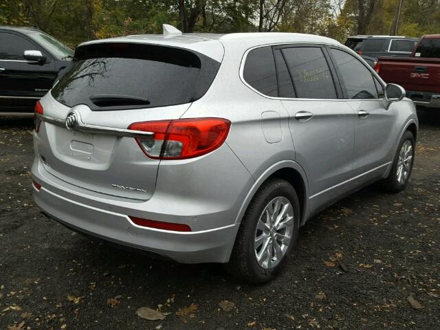 LRBFXBSA1HD048102 - 2017 BUICK ENVISION E SILVER photo 4