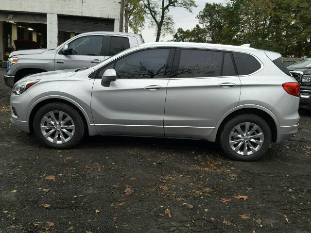 LRBFXBSA1HD048102 - 2017 BUICK ENVISION E SILVER photo 9