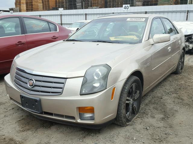 1G6DP567950134711 - 2005 CADILLAC CTS HI FEA GOLD photo 2