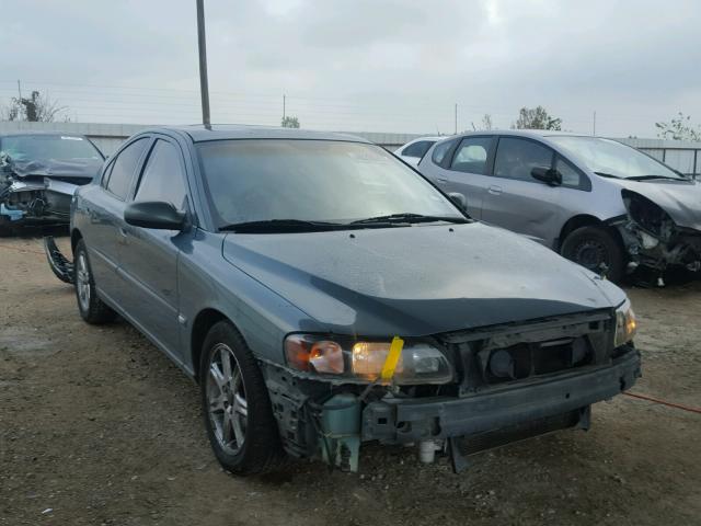 YV1RS61R622106360 - 2002 VOLVO S60 BLUE photo 1