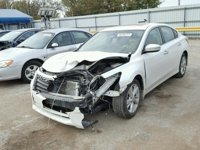 1N4AL3APXFC439096 - 2015 NISSAN ALTIMA 2.5 WHITE photo 2