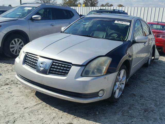 1N4BA41E44C901213 - 2004 NISSAN MAXIMA SE SILVER photo 2