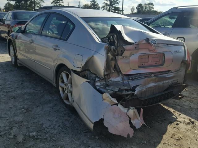 1N4BA41E44C901213 - 2004 NISSAN MAXIMA SE SILVER photo 3