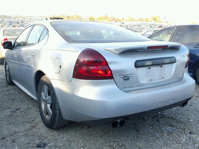 2G2WS522751171960 - 2005 PONTIAC GRAND PRIX SILVER photo 3