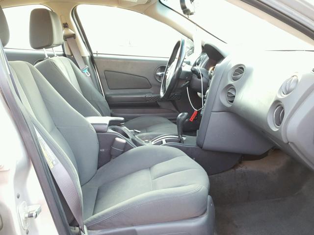2G2WS522751171960 - 2005 PONTIAC GRAND PRIX SILVER photo 5