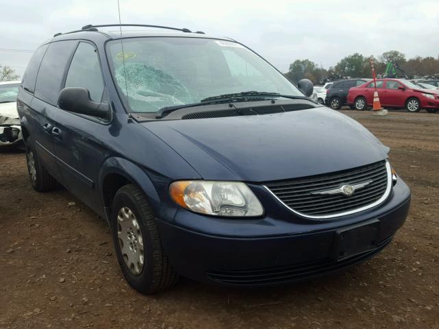 2C8GP44R84R522699 - 2004 CHRYSLER TOWN & COU BLUE photo 1