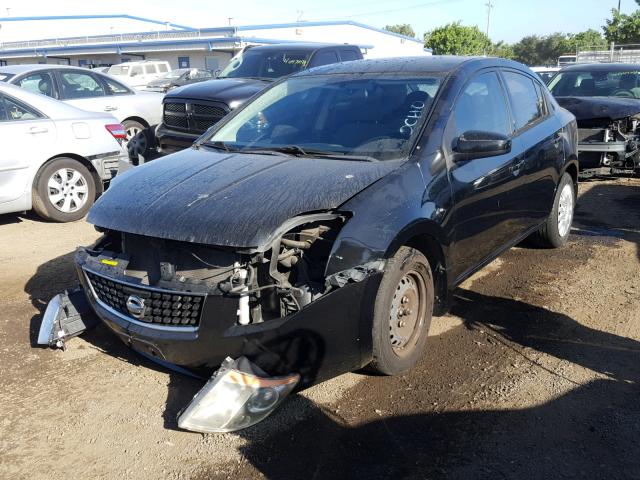 3N1AB61E59L668858 - 2009 NISSAN SENTRA 2.0 BLACK photo 2