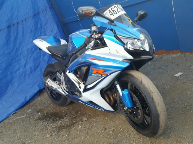 JS1GR7LA792100805 - 2009 SUZUKI GSX-R750 BLUE photo 1