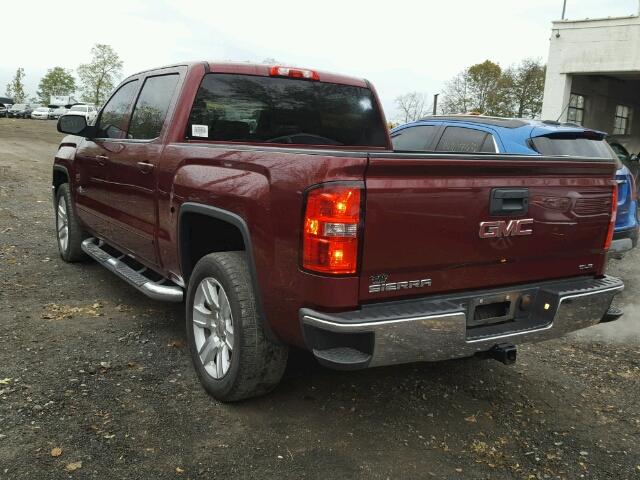 3GTP1UEC4FG342478 - 2015 GMC SIERRA C15 MAROON photo 3