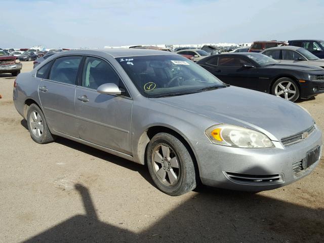 2G1WT58K869184339 - 2006 CHEVROLET IMPALA LT SILVER photo 1