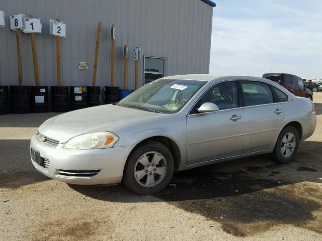 2G1WT58K869184339 - 2006 CHEVROLET IMPALA LT SILVER photo 2