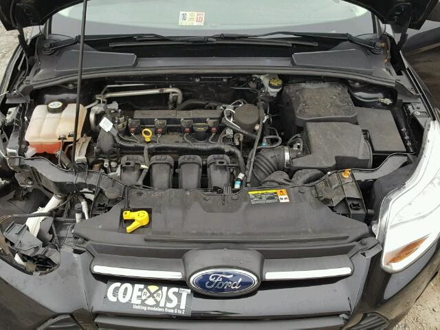 1FADP3E28DL130739 - 2013 FORD FOCUS S BLACK photo 7