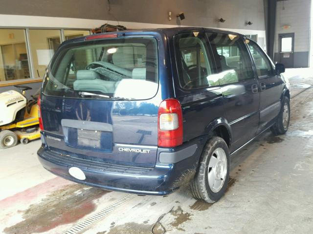 1GNDU23E21D316025 - 2001 CHEVROLET VENTURE EC BLUE photo 4