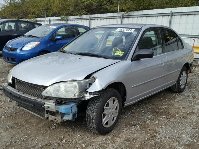 2HGES16474H638684 - 2004 HONDA CIVIC SILVER photo 2