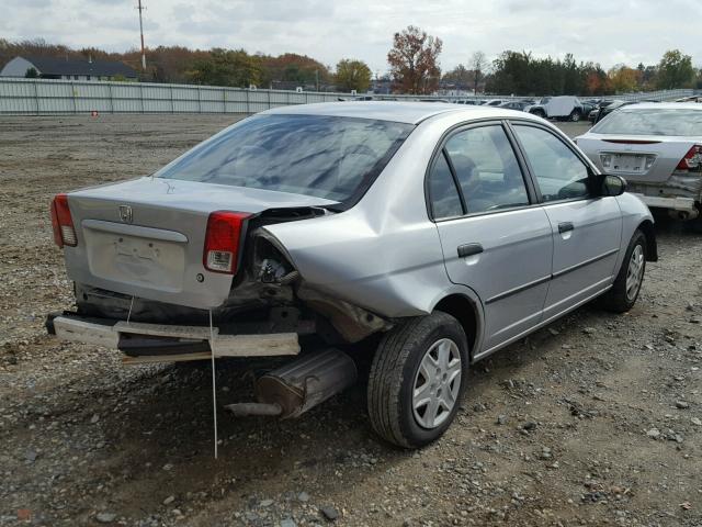 2HGES16474H638684 - 2004 HONDA CIVIC SILVER photo 4