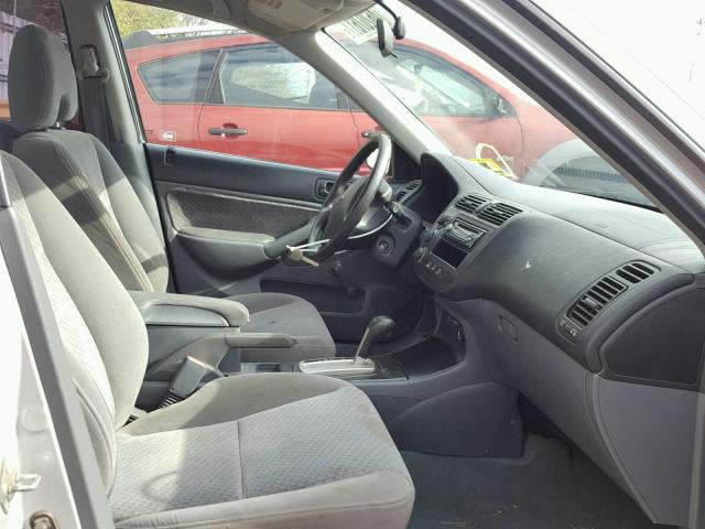 2HGES16474H638684 - 2004 HONDA CIVIC SILVER photo 5