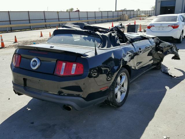 1ZVBP8FF2B5138737 - 2011 FORD MUSTANG GT BLACK photo 4