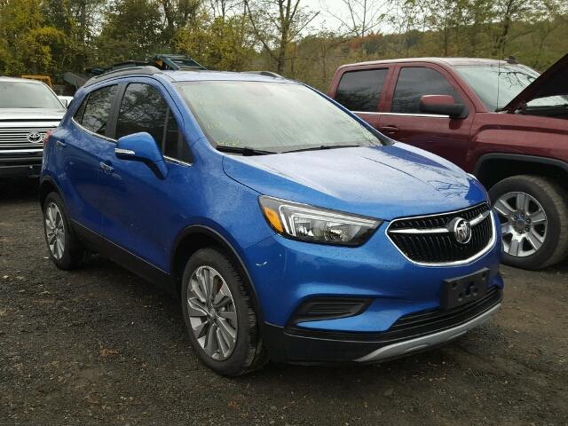 KL4CJASB5HB006899 - 2017 BUICK ENCORE PRE BLUE photo 1