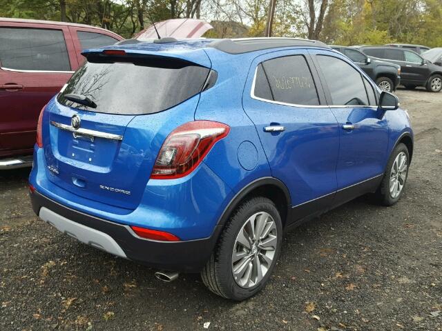 KL4CJASB5HB006899 - 2017 BUICK ENCORE PRE BLUE photo 4