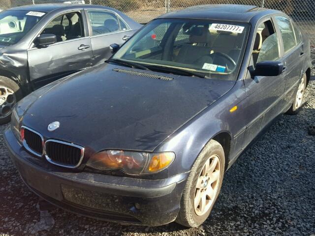 WBAEU33434PR06504 - 2004 BMW 325 XI BLUE photo 2