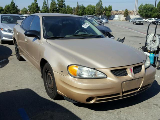 1G2NE52E85M133316 - 2005 PONTIAC GRAND AM S GOLD photo 1