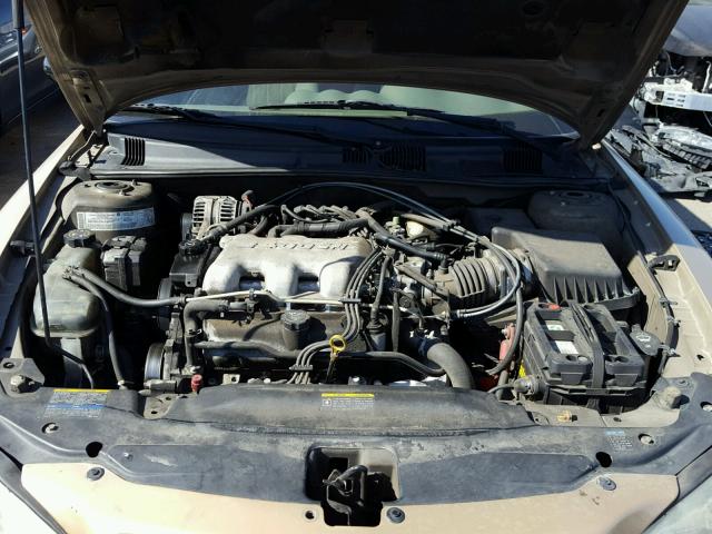 1G2NE52E85M133316 - 2005 PONTIAC GRAND AM S GOLD photo 7