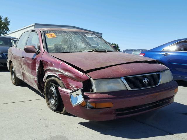 4T1BF12B4TU074896 - 1996 TOYOTA AVALON XL BURGUNDY photo 1